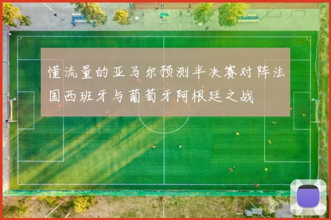 懂流量的亚马尔预测半决赛对阵法国西班牙与葡萄牙阿根廷之战