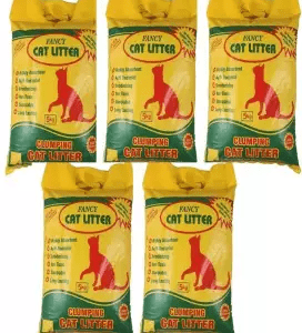 5 packs of FANCY Cat Litter deal