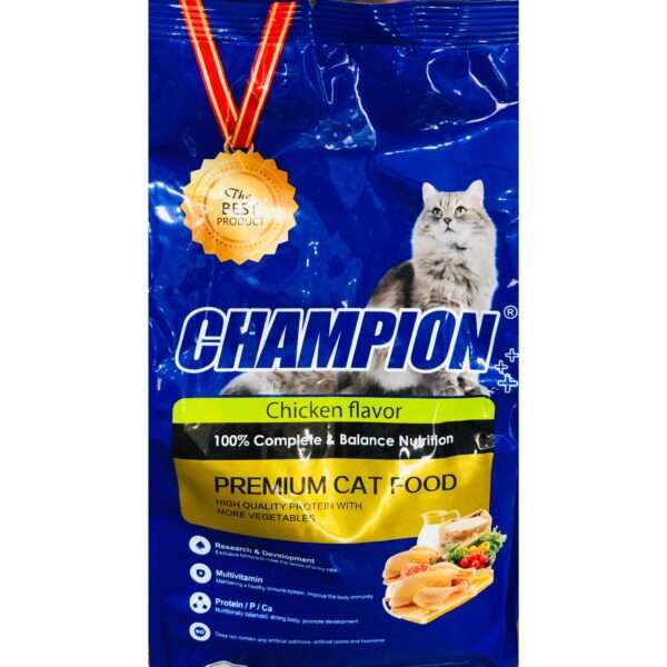 CHAMPION CAT FOOD (CHICKEN FLAVOUR)